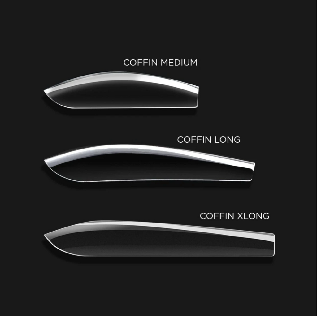 Aprés Gel-X Tips - Natural Coffin Long [500pcs]