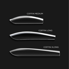 Aprés Gel-X Tips - Natural Coffin Long [500pcs]