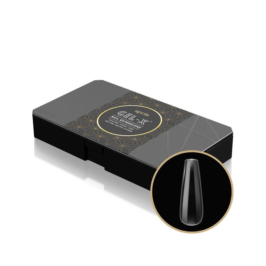 Aprés Gel-X Tips - Sculpted Coffin Long [500pcs]
