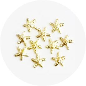 Nail Labo Metal Sea Star 3mm Gold