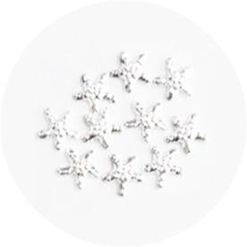 Nail Labo Metal Sea Star 3mm Silver