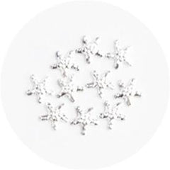 Nail Labo Metal Sea Star 3mm Silver