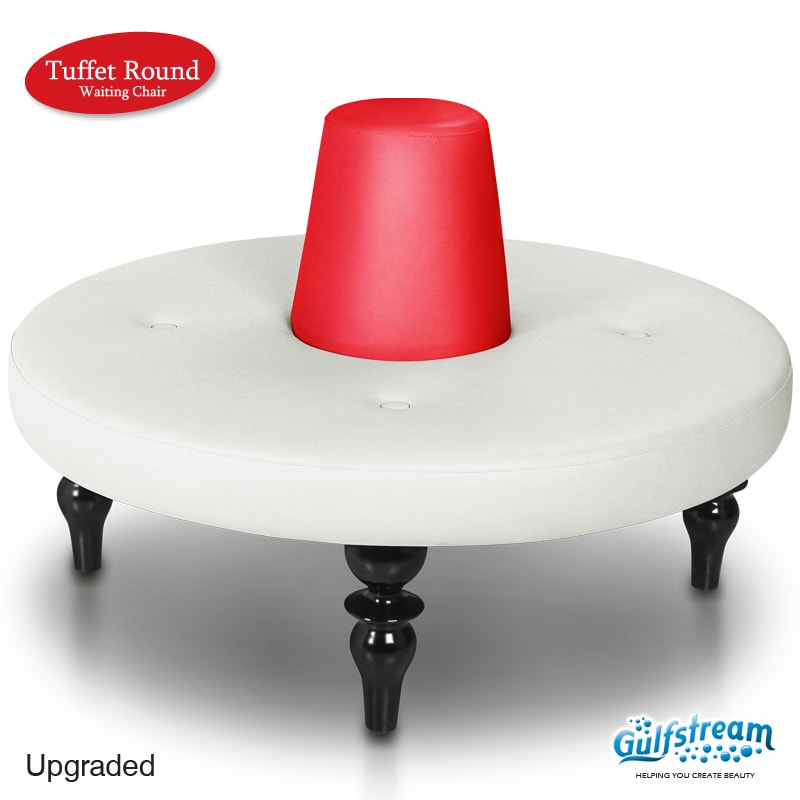 TUFFET ROUND WAITING CHAIR Gulfstream Call ONLY 951-213-1122