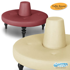 TUFFET ROUND WAITING CHAIR Gulfstream Call ONLY 951-213-1122
