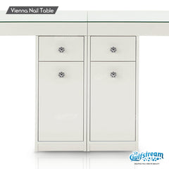 VIENNA DOUBLE NAIL TABLE Gulfstream Call ONLY 951-213-1122