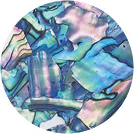 ageha Natural Beach Shell Blue Marble (NZ04)