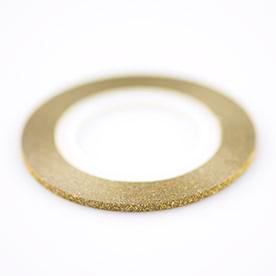 Nail Labo Glitter Line Tape 2mm GOLD