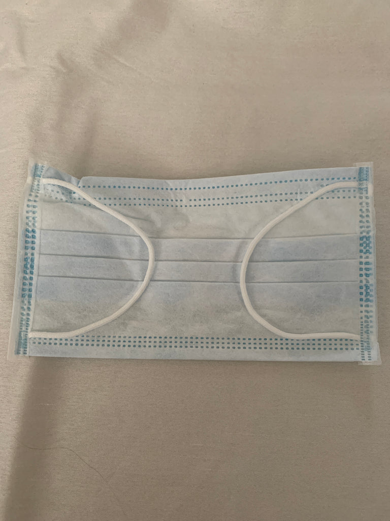 Face Mask Blue or Pink 50 Pieces