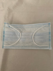 Face Mask Blue or Pink 50 Pieces