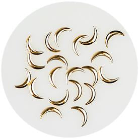 Nail Labo Metal Parts Crescent Moon Ver.2 Gold
