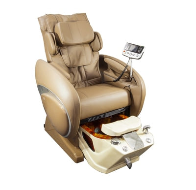 Pedicure Spa Chair Fiori 8000 Brown Color with Diamond Bowl