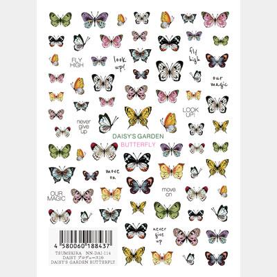 Tsumekira DAISY Product 10 DAISY'S GARDEN BUTTERFLY NN-DAI-114