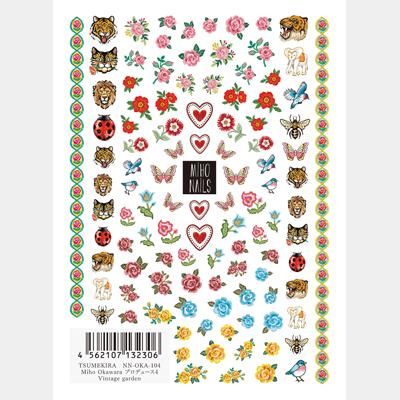 Tsumekira Miho Okawara Product 4 Vintage Garden NN-OKA-104