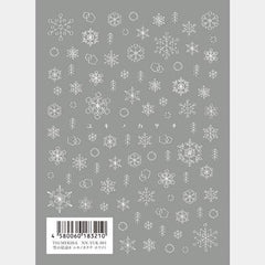 Tsumekira Snow Crystal 8 White NN-YUK-801