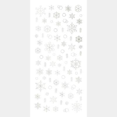 Tsumekira Snow Crystal 8 White Gold (for Gel) SG-YUK-802