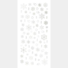 Tsumekira Snow Crystal 8 White Gold (for Gel) SG-YUK-802